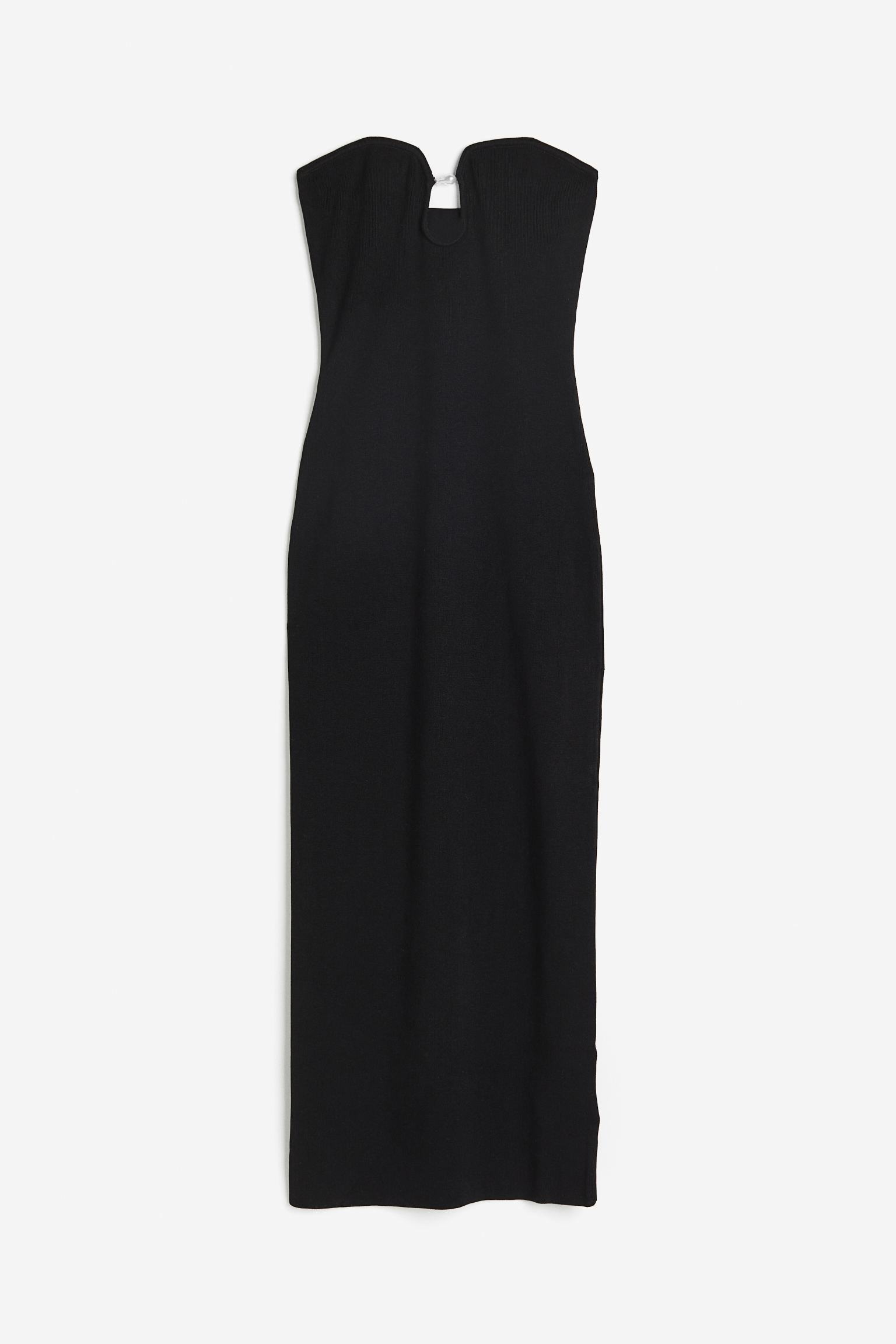 Платье H&M Bead-detail Tube, черный