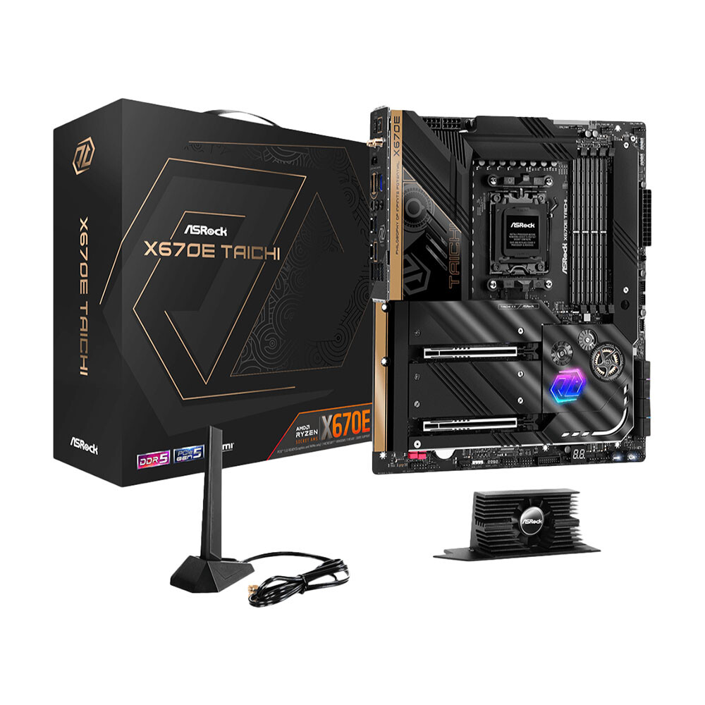 

Материнская плата ASRock X670E Taichi, AM5, DDR5, Wi-Fi