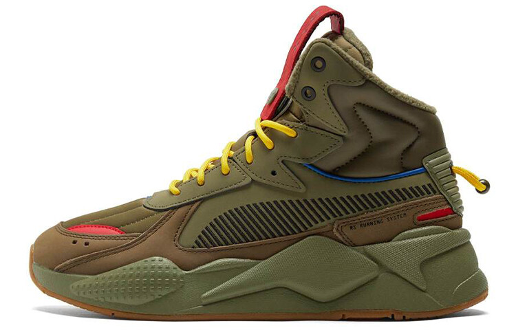 

Кроссовки Puma Unisex Rs-X Mid C Militia Wtr Зеленые