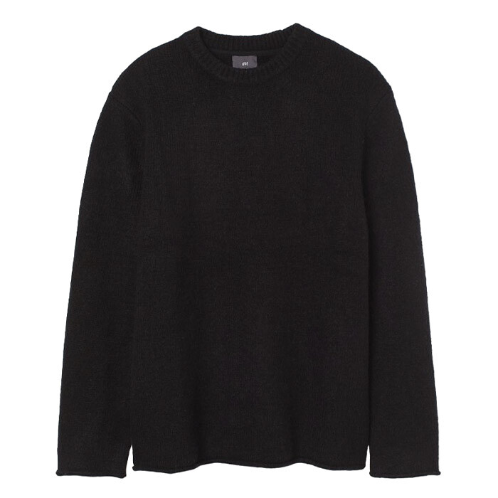 

Джемпер H&M Relaxed Fit, черный