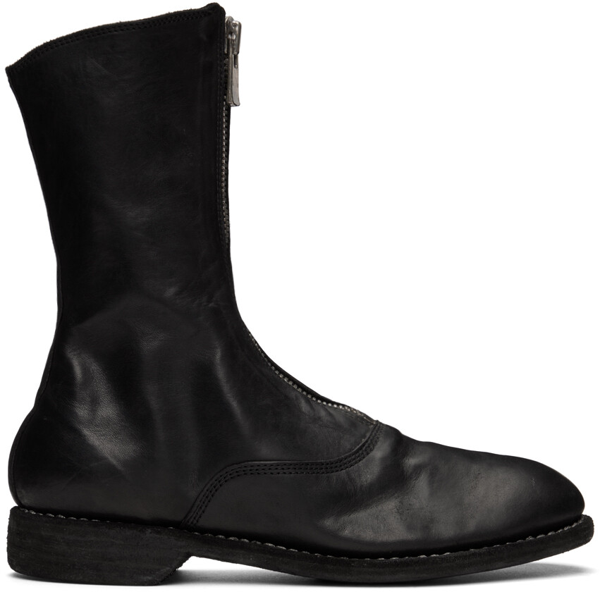 

Черные ботинки 310 Guidi