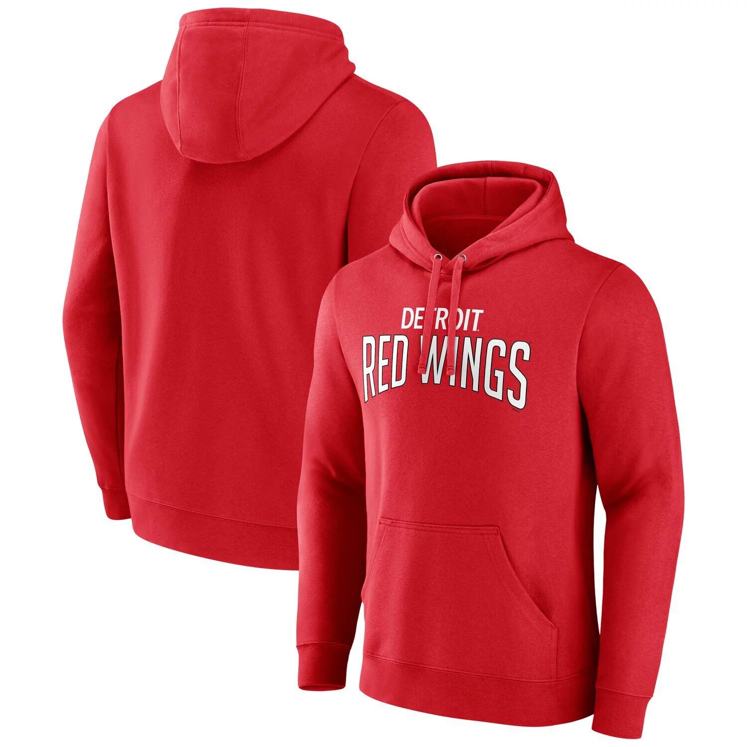 

Мужской пуловер с капюшоном Fanatics Branded Red Detroit Red Wings Special Edition 2.0