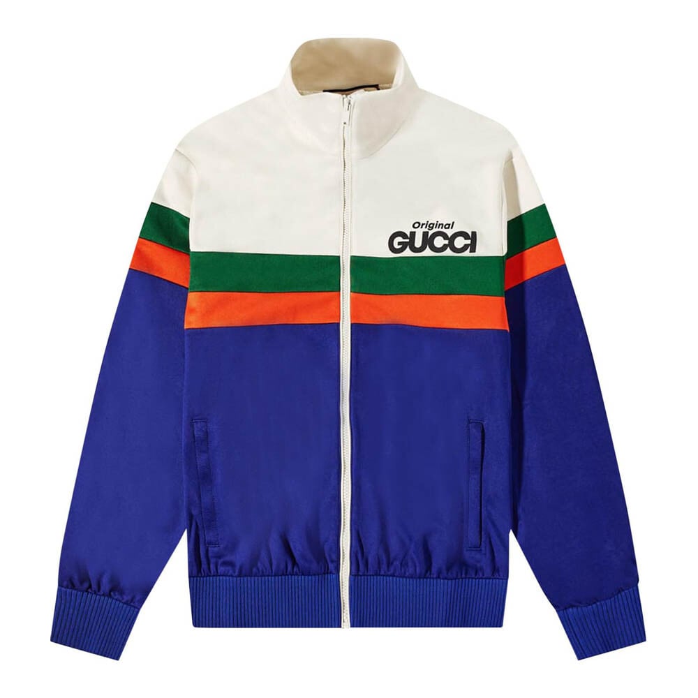 

Ветровка Gucci Original Print Jersey, разноцветный