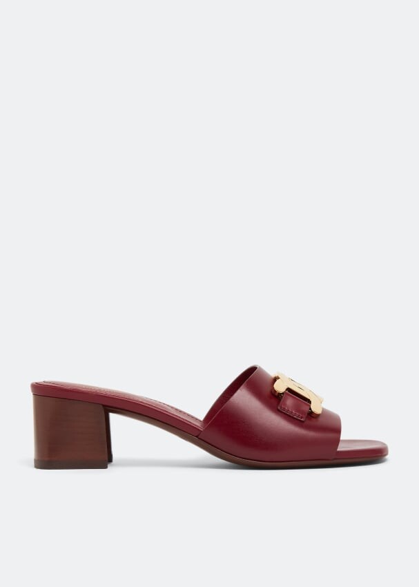 

Сандалии TOD'S Kate sandals, бордовый