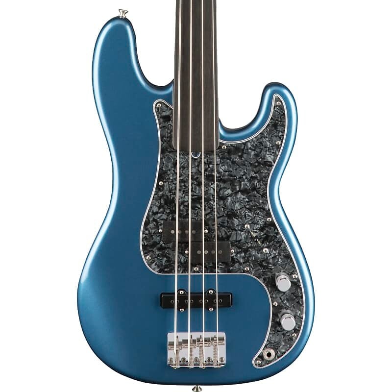 

Басс гитара Fender Artist Series Tony Franklin Fretless Precision Bass Ebony Fingerboard Lake Placid Blue