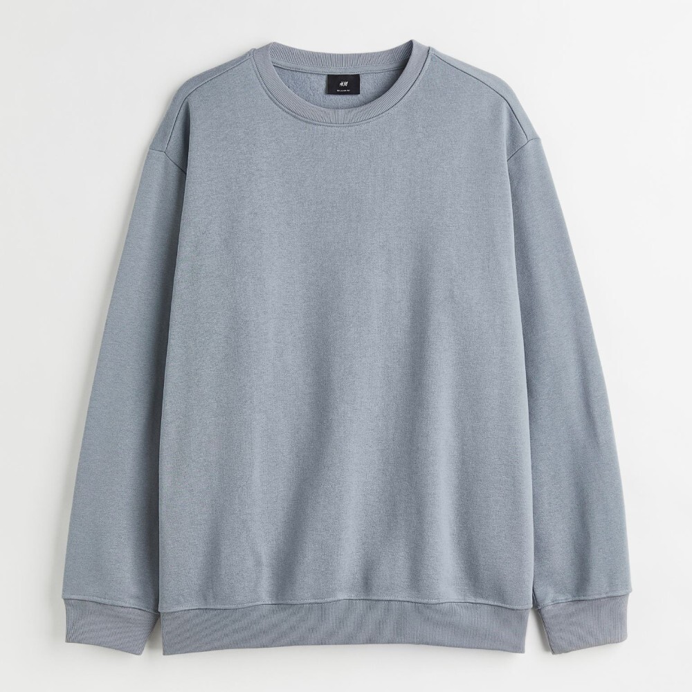 

Свитшот H&M Relaxed Fit, серый
