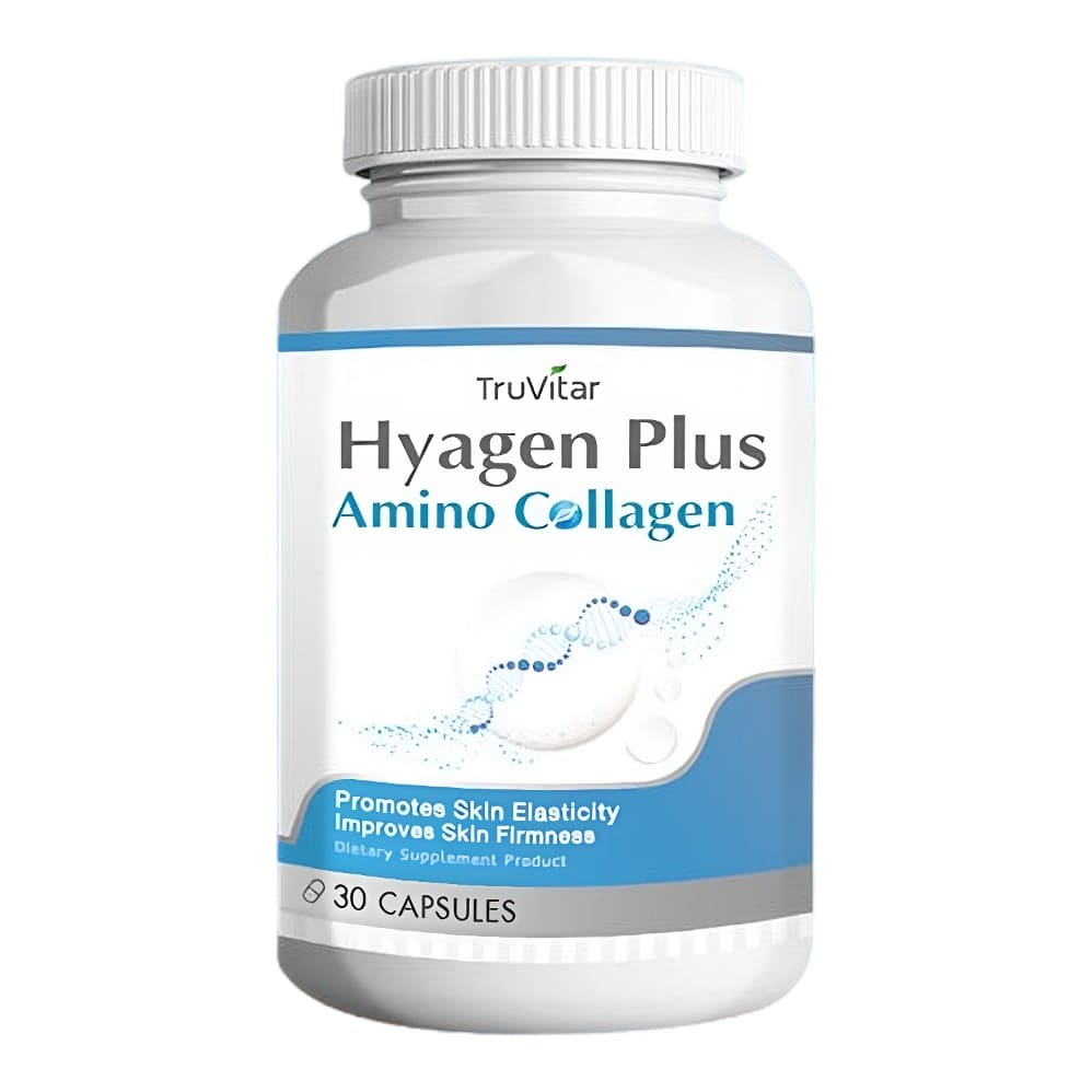 Пищевая добавка TruVitar Hyagen Plus Amino Collagen, 30 капсул