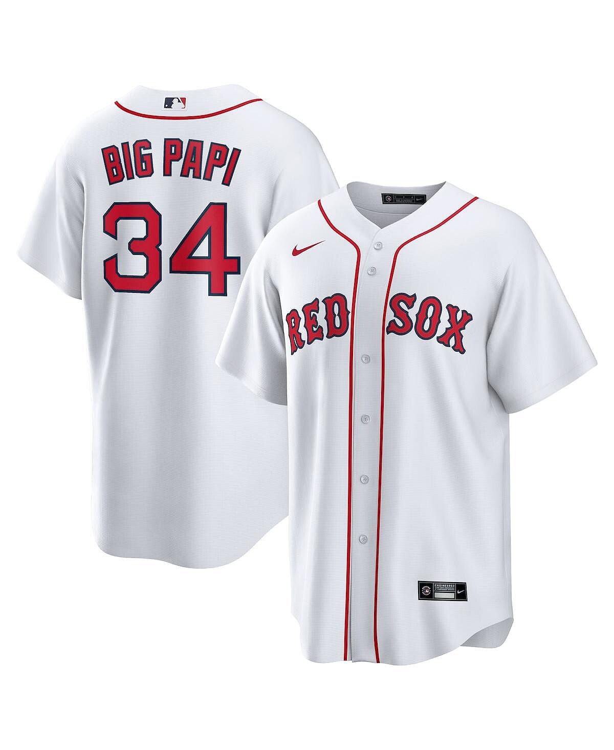 

Футболка Nike david ortiz white boston red sox big papi, белый