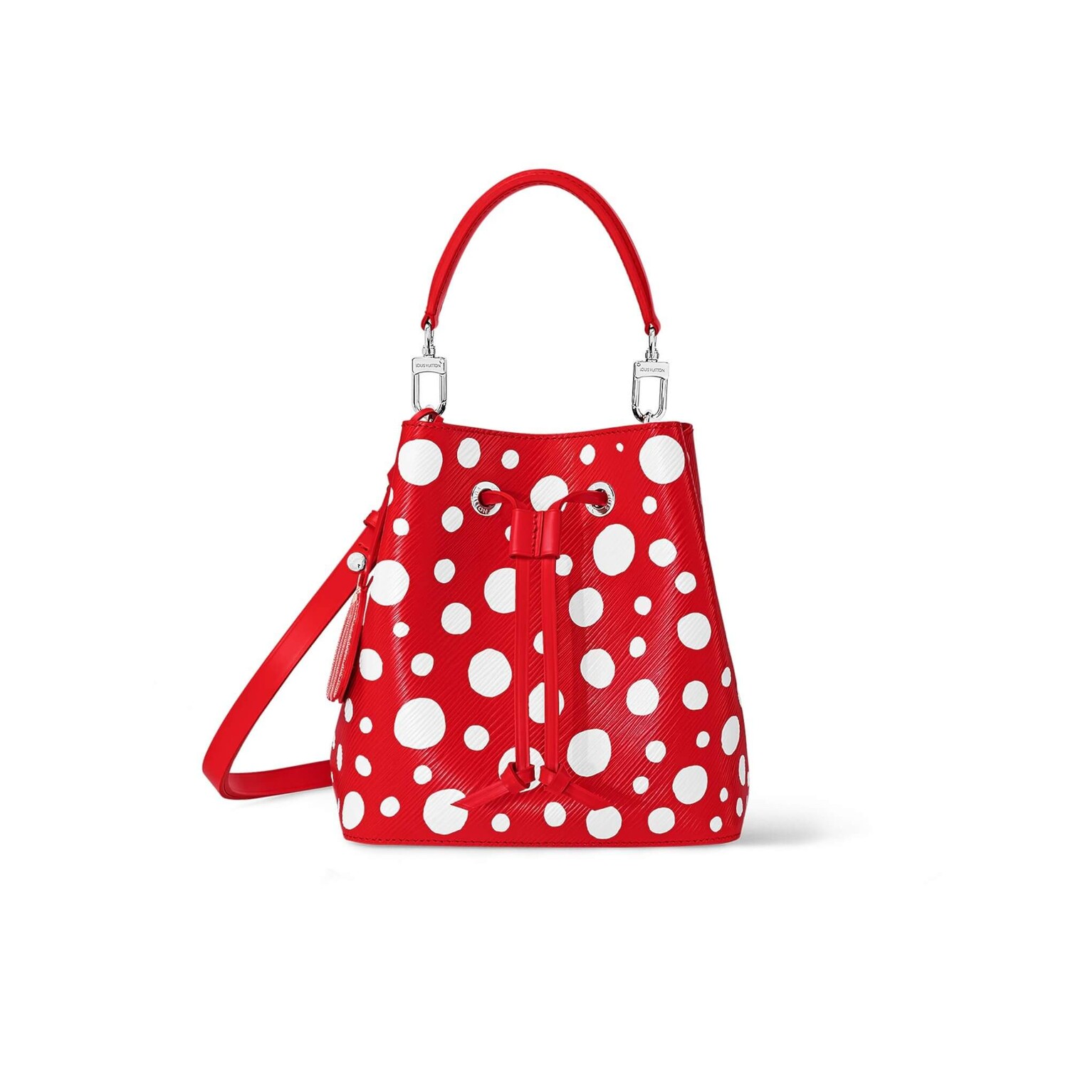 

Сумка Louis Vuitton x Yayoi Kusama Neonoe BB, красный/белый