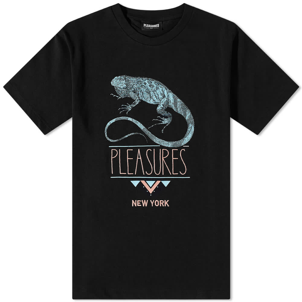 

Футболка Pleasures Fear Logo Heavyweight Tee, Черный