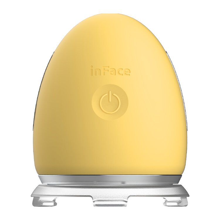 Inface Ion Facial Device CF-03D ионный массажер для лица желтый, 1 шт.
