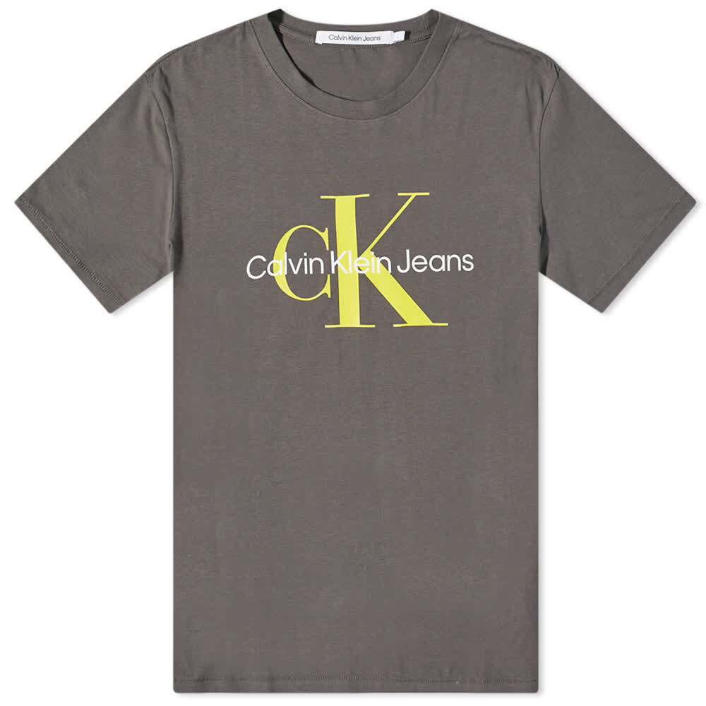 

Футболка Calvin Klein Monologo Tee, Серый