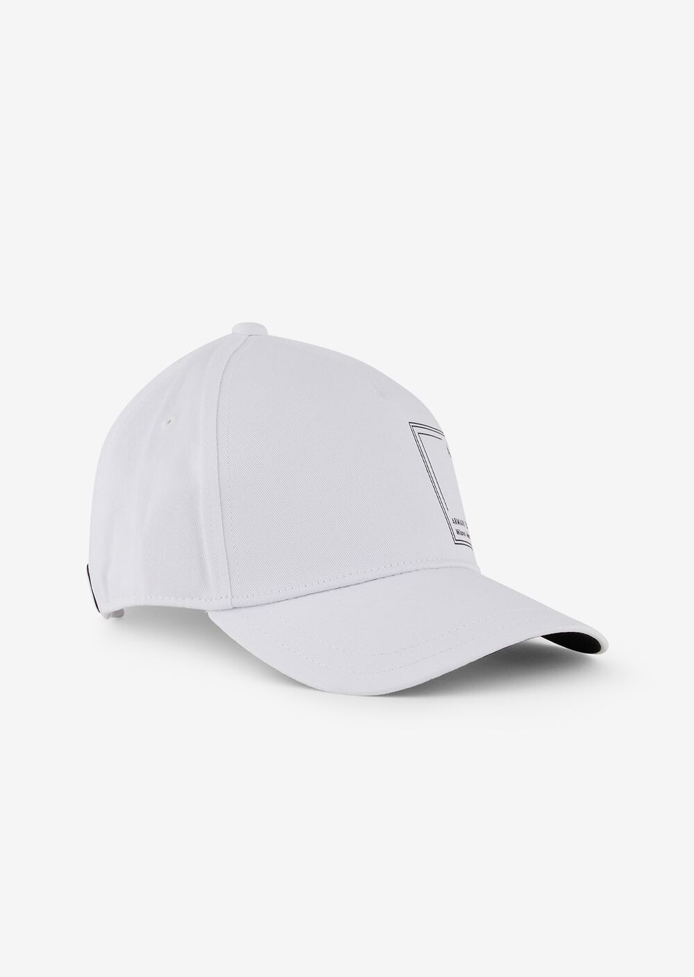 

Бейсболка из органического хлопка Armani Exchange, белый