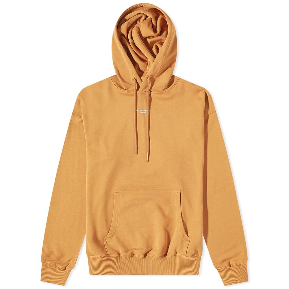 

Толстовка Drôle de Monsieur Centre Logo Popover Hoody, Оранжевый
