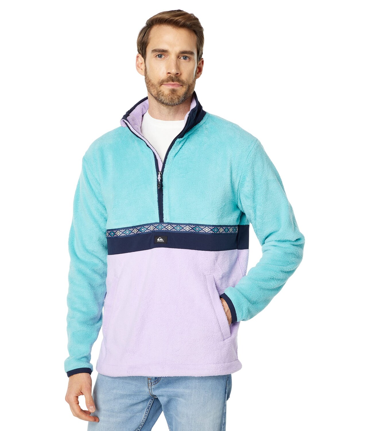 

Худи Quiksilver, Clean Coasts Fleece 1/2 Zip