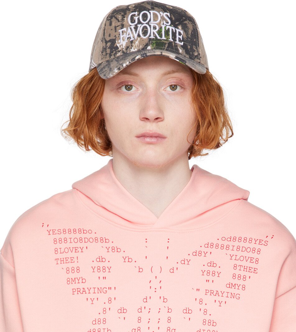 

Эксклюзивная кепка SSENSE цвета хаки Realtree Edition Praying