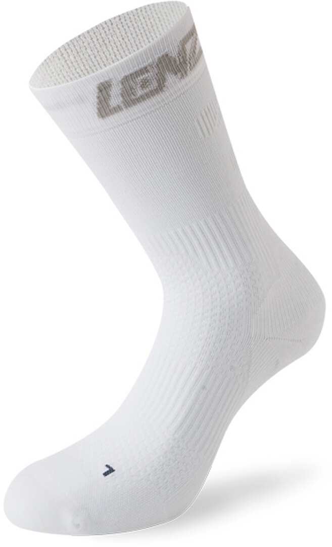 Носки Lenz 6.0 Mid Компрессионные, белые