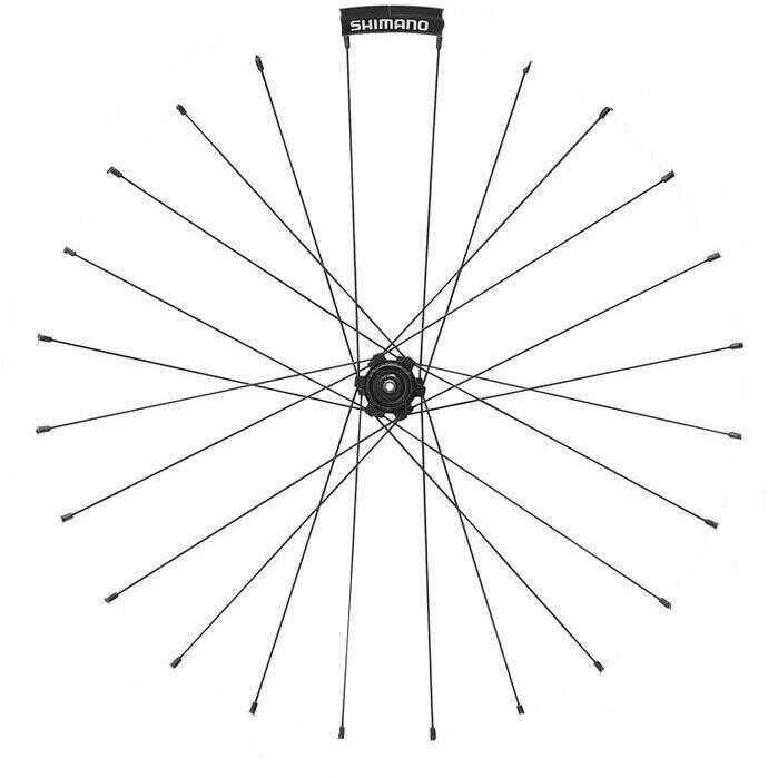 

Спицы прямые с колпачком и шайбой Shimano WH-6800-R, серебро / серебро / серебро