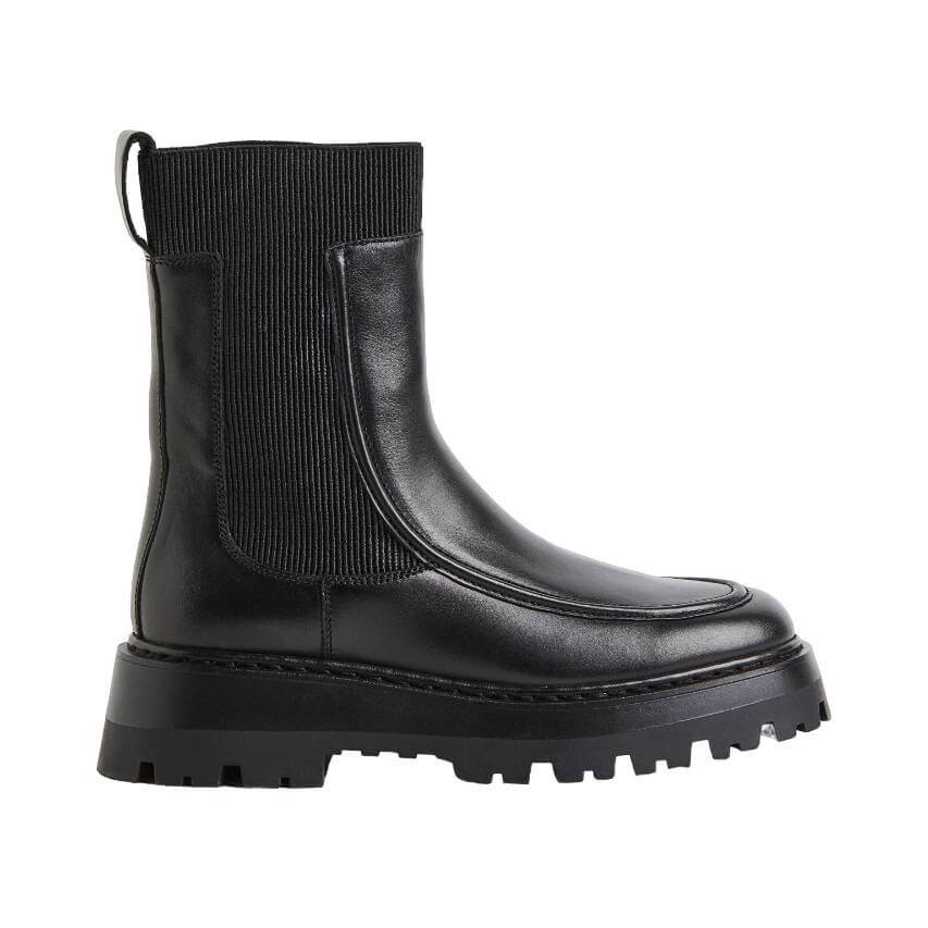 

Ботинки H&M Leather Chelsea, черный