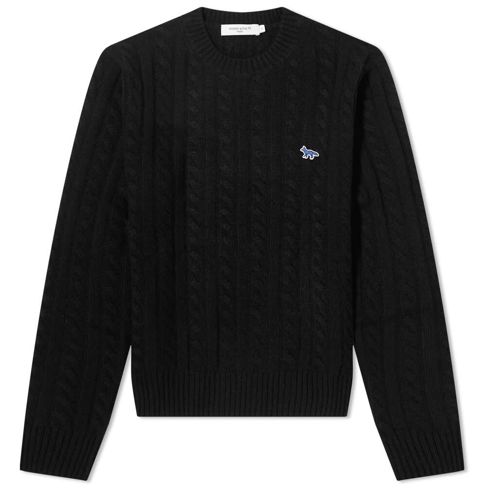 

Джемпер Maison Kitsuné Navy Fox Patch Classic R-Neck