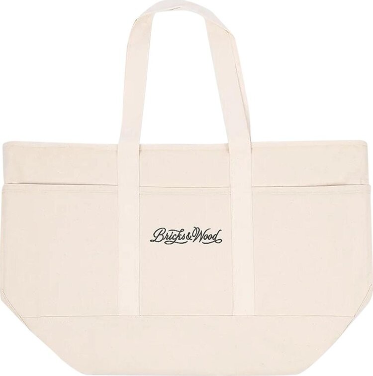 

Сумка Bricks & Wood Heavy Canvas Boat Tote Bag White, белый