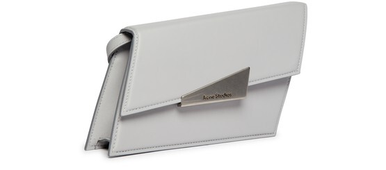 

Сумка Distortion Micro Acne Studios, светло-серый
