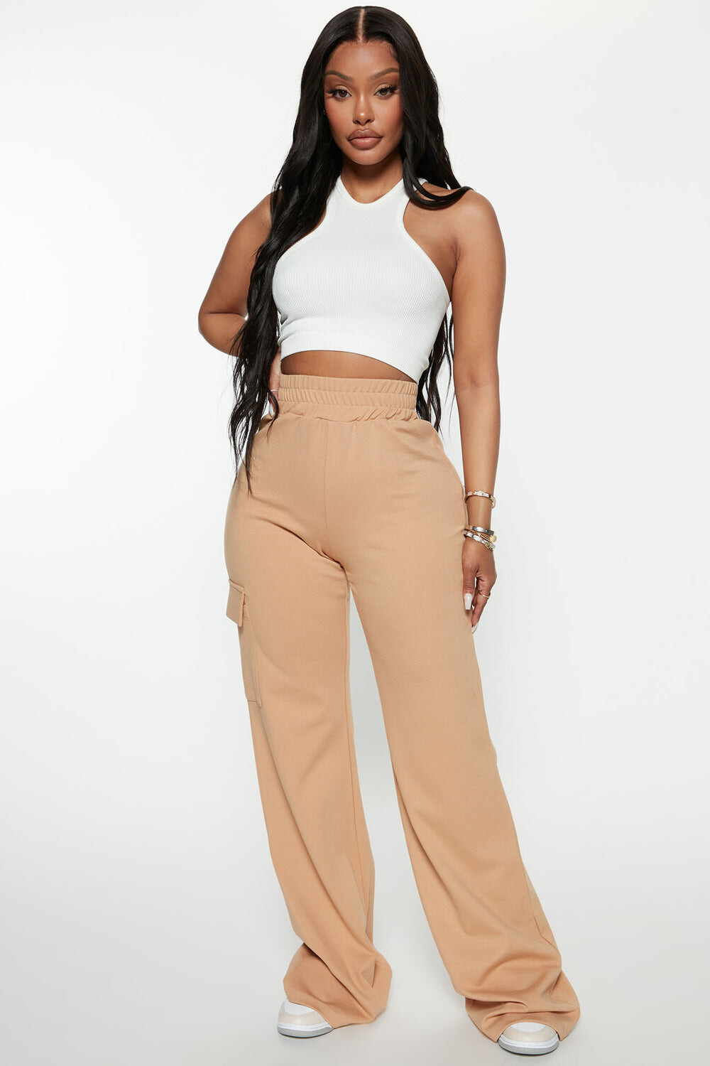 

Брюки Fashion Nova JP15278, серо-коричневый