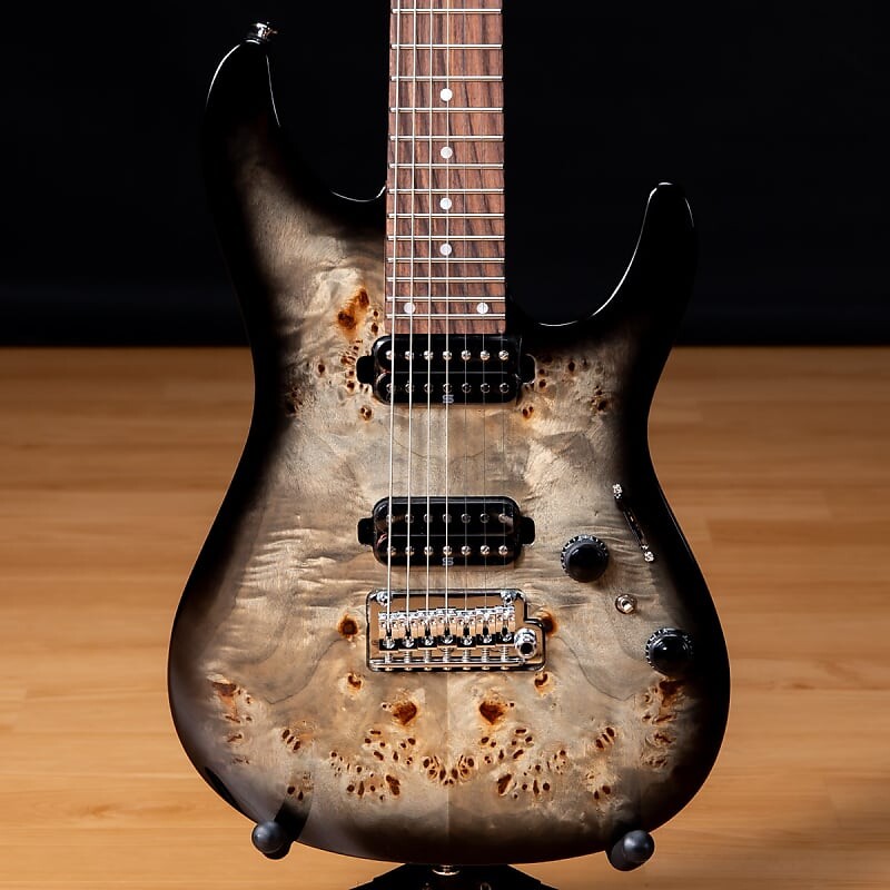 

Ibanez AZ427P1PB 7-струнная электрогитара - Charcoal Black Burst SN 221000732 AZ427P1PBCKB