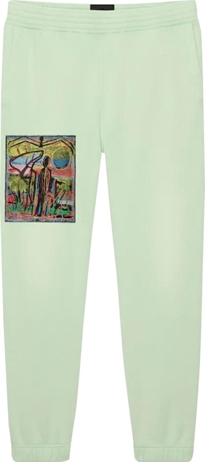 

Брюки Givenchy Slim Fit Jogging Pants With Patch 'Pistachio', зеленый