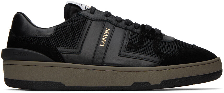 

Черные глиняные кроссовки Lanvin