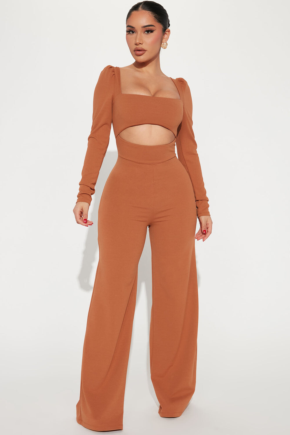 

Комбинезон Fashion Nova NAB3977, коньяк