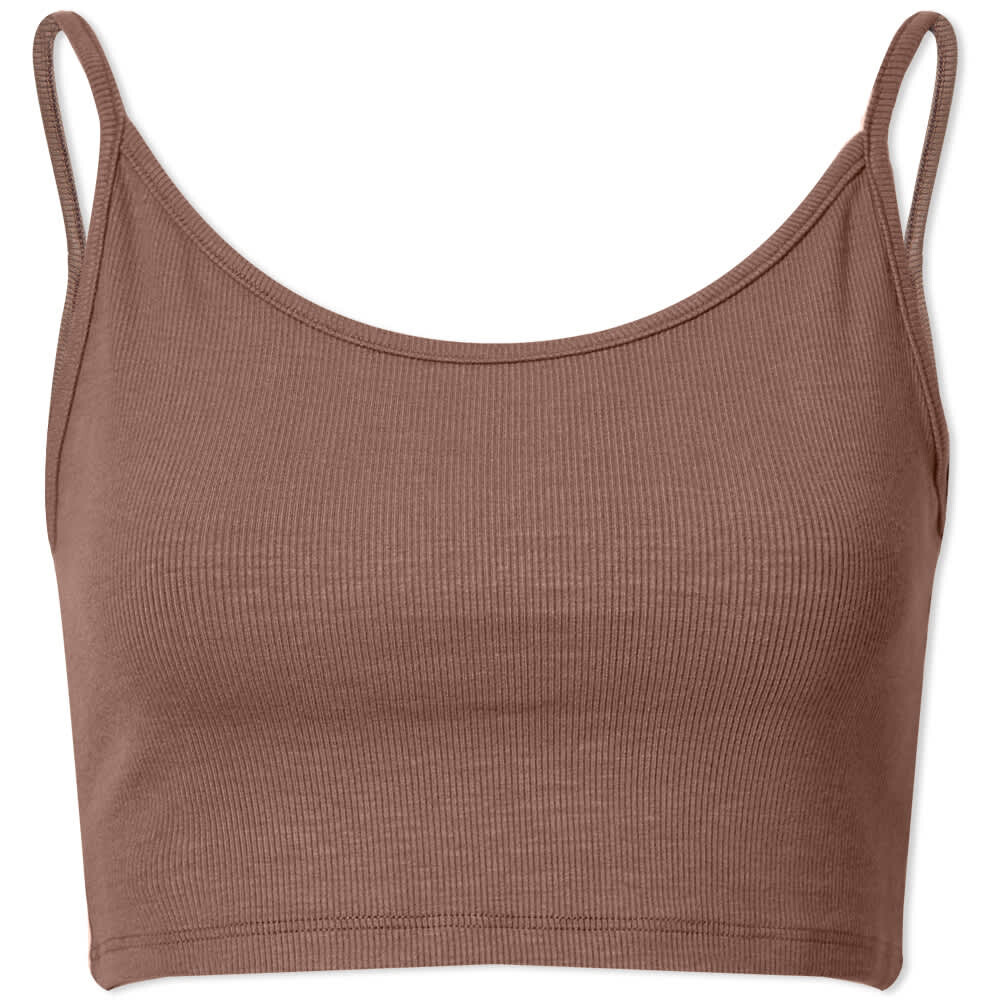 

Футболка Joah Brown Low Back Cami Crop Top