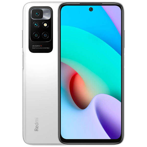 

Смартфон Xiaomi Redmi 10, 4/128 ГБ, (2 SIM), белый