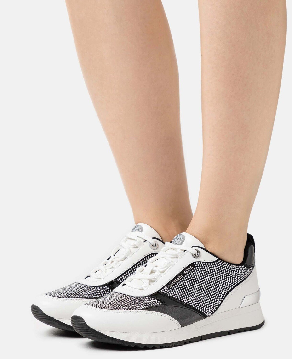 Michael michael kors allie best sale trainer sneakers