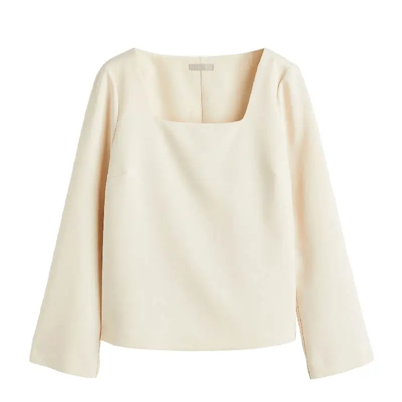 

Блузка H&M Square-necked, белый