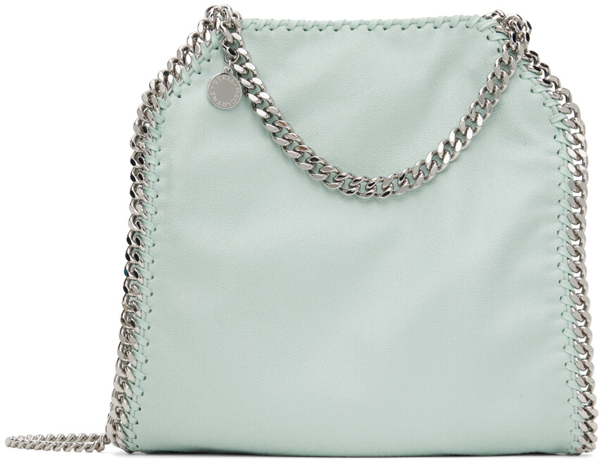 

Синяя мини-сумка Falabella Tote Stella McCartney