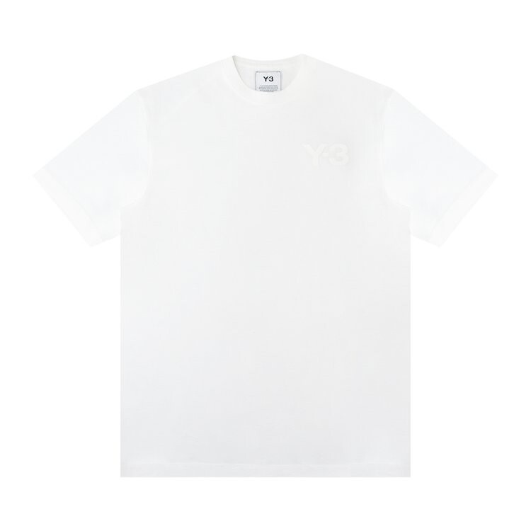 

Футболка Y-3 Classic Chest Logo Short Sleeve Tee 'Core White', белый