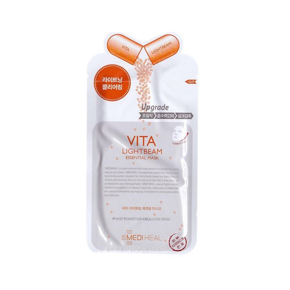 

Mediheal Vita Lightbeam Essential Mask EX выравнивающая цвет маска для лица 24мл