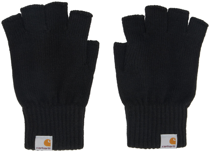 

Черные перчатки без пальцев Carhartt Work In Progress