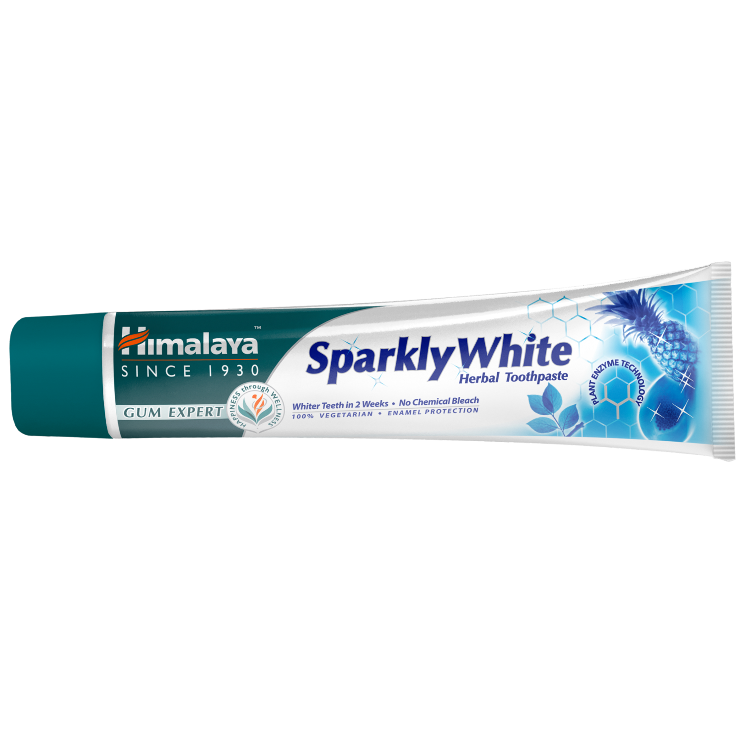 Himalaya Herbals Sparkly White зубная паста, 75 мл зубная паста herbals mint fresh gum expert 75 мл himalaya