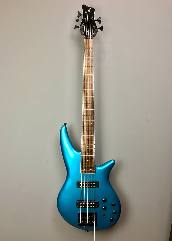 Jackson X Series SBX V 5-String Spectra Bass 2020 Electric Blue