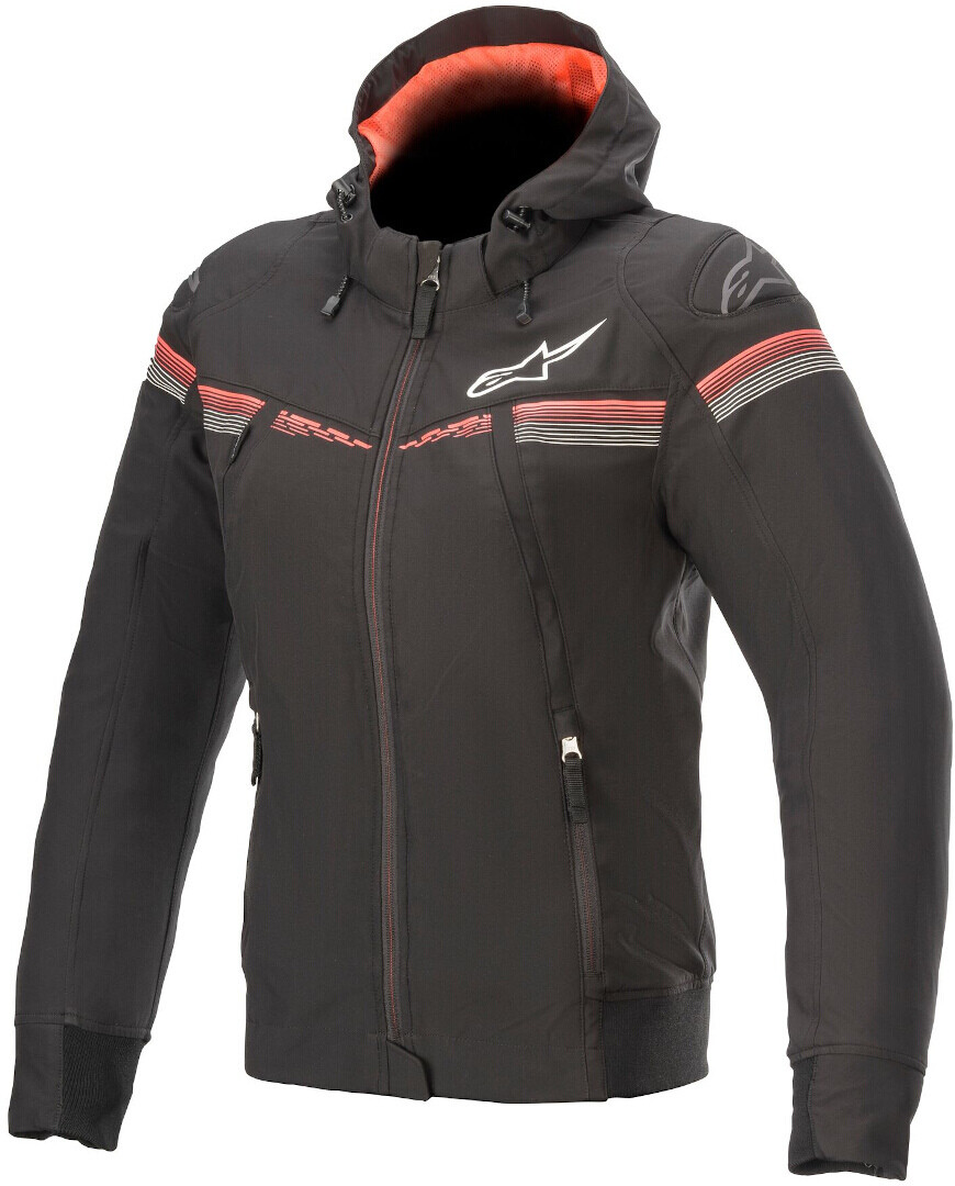 Женское худи Alpinestars Stella Sektor V2, черный/красный