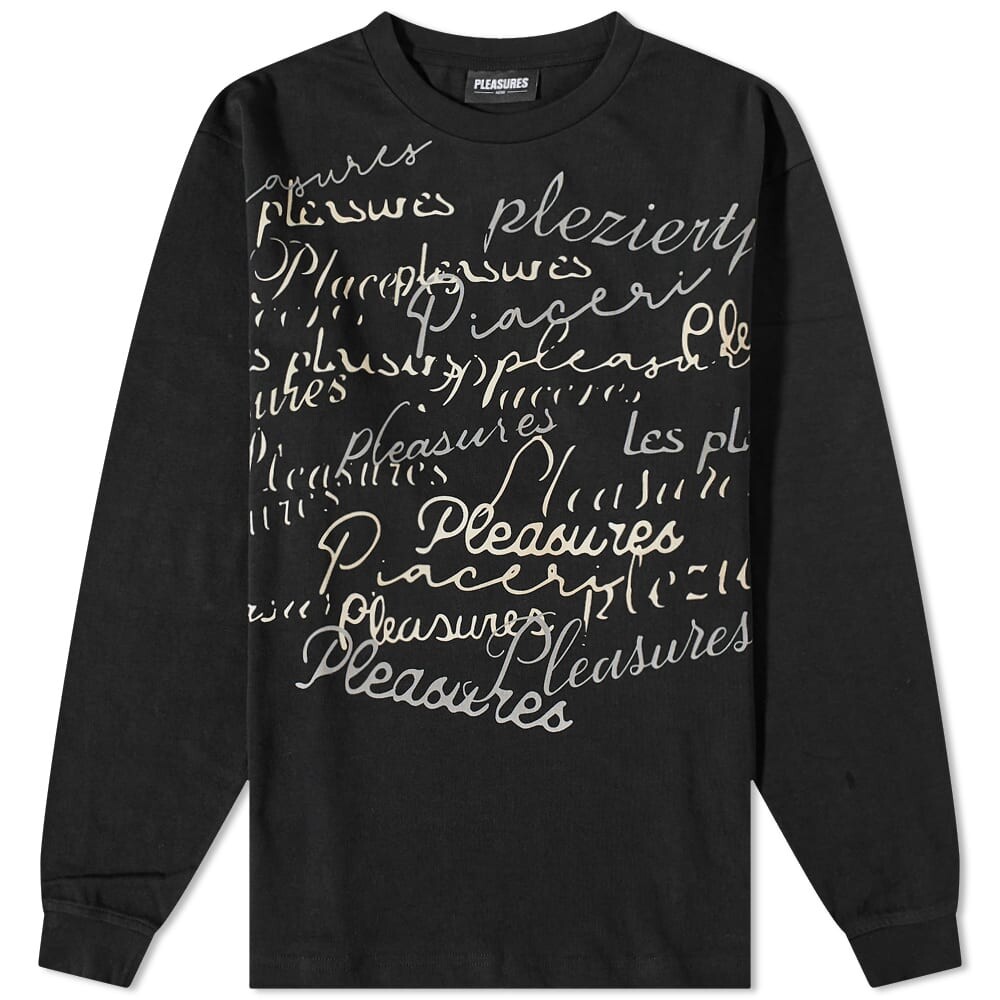 

Футболка Pleasures Long Sleeve Shatter Tee, Серый