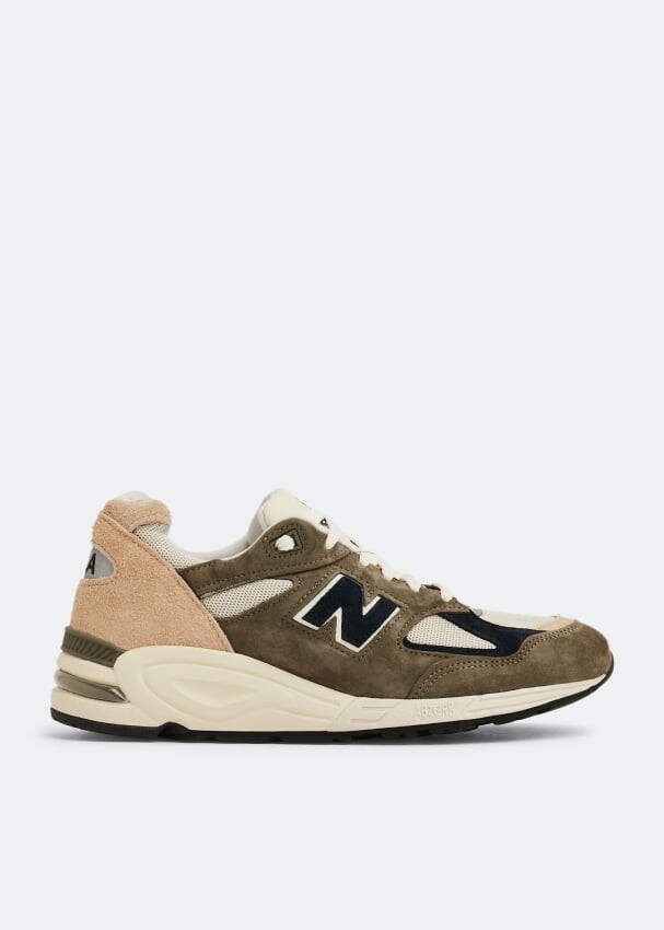 

Кроссовки NEW BALANCE MADE in USA 990v2 sneakers, зеленый
