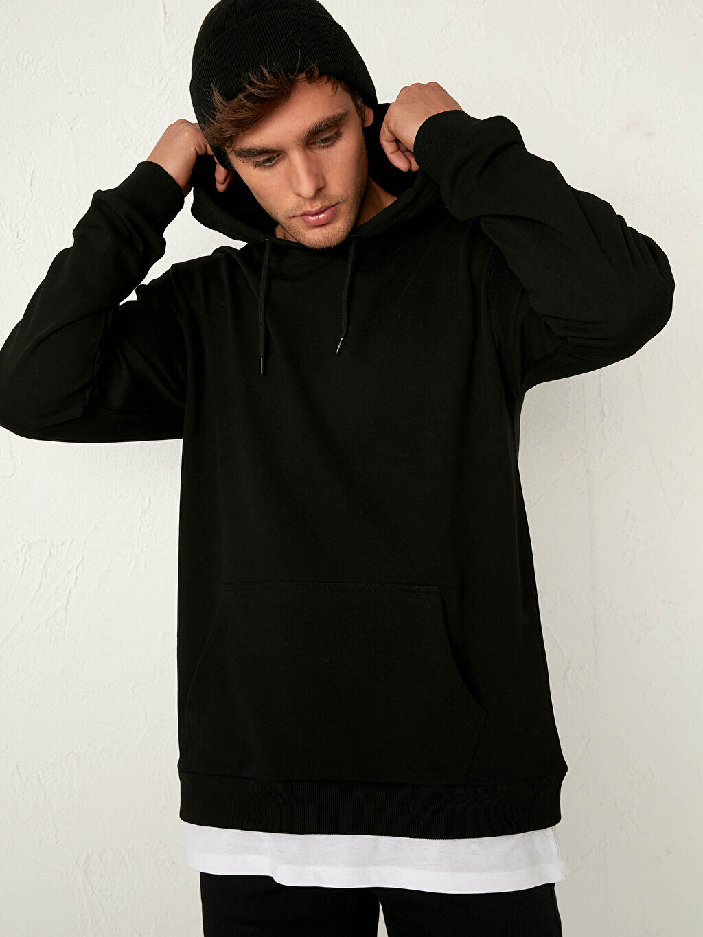 

Толстая толстовка с капюшоном LCW Casual