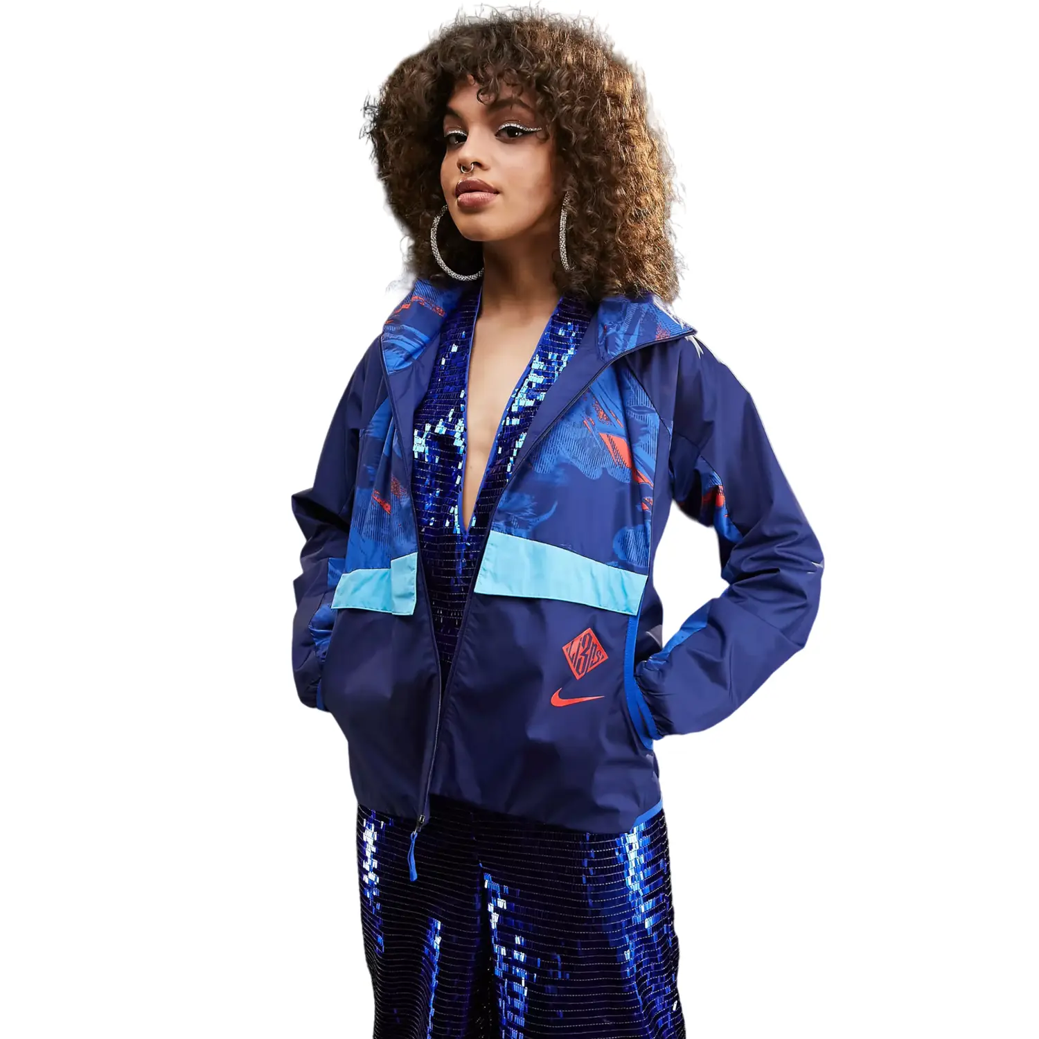 

Куртка Nike Football World Cup 2022 England Unisex Hooded, темно-синий