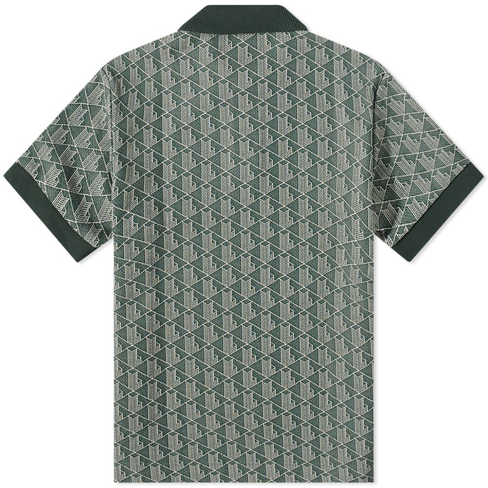 

Футболка Lacoste Geometric Monogram Polo