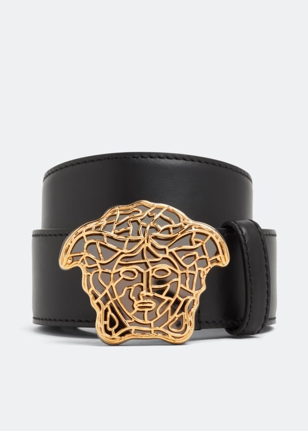 

Ремень VERSACE Medusa belt, черный