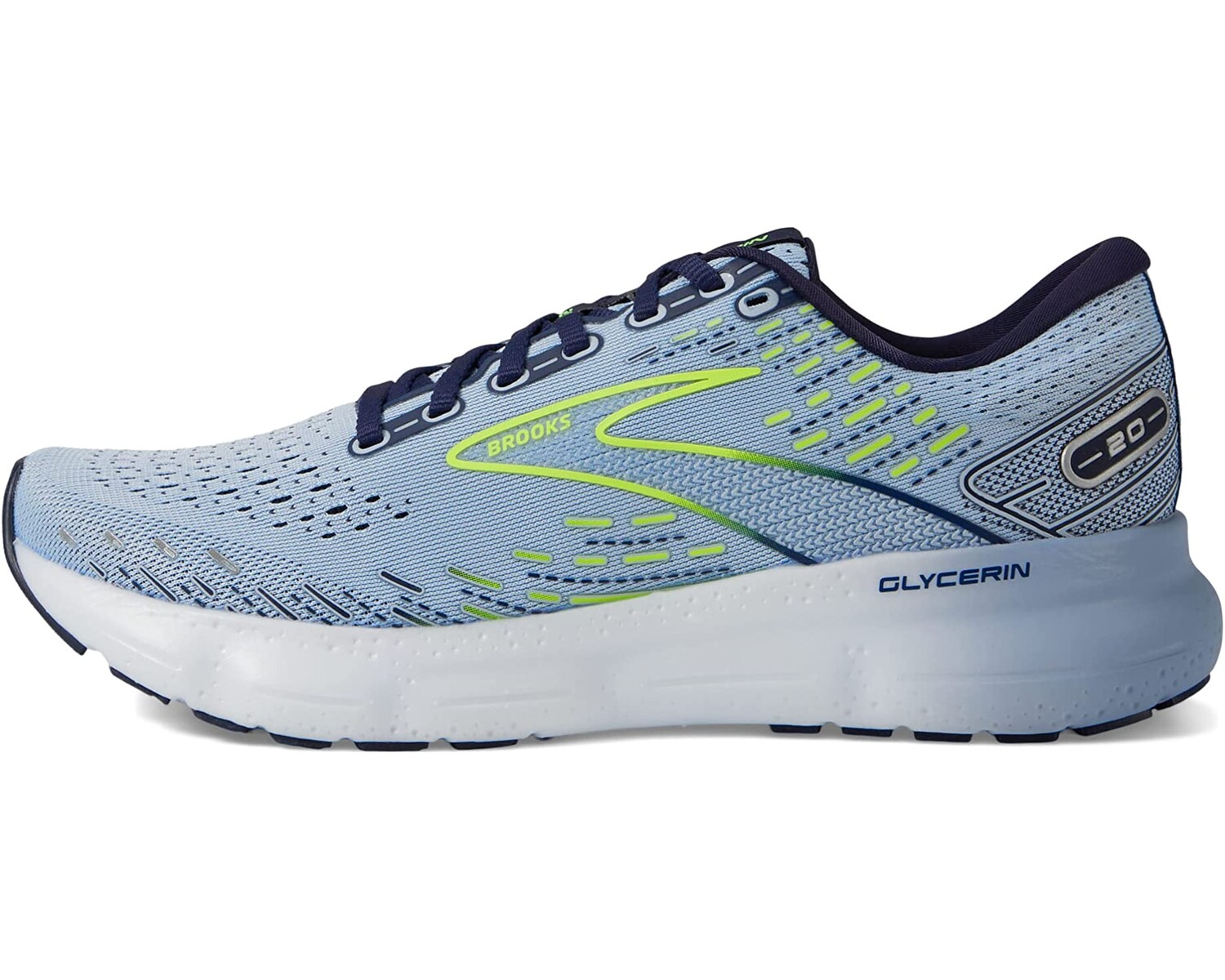 

Кроссовки Glycerin 20 Brooks, светло-голубой