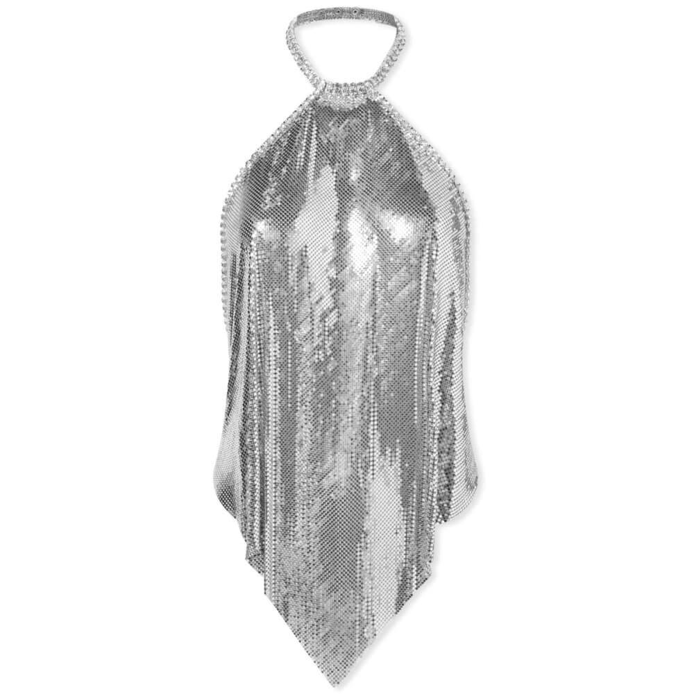 

Топ Paco Rabanne Chain Mail Halter Neck Top